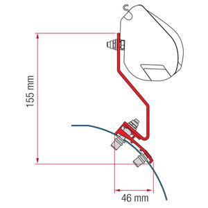 Fiamma Kit for VW Caddy Maxi Lift Roof