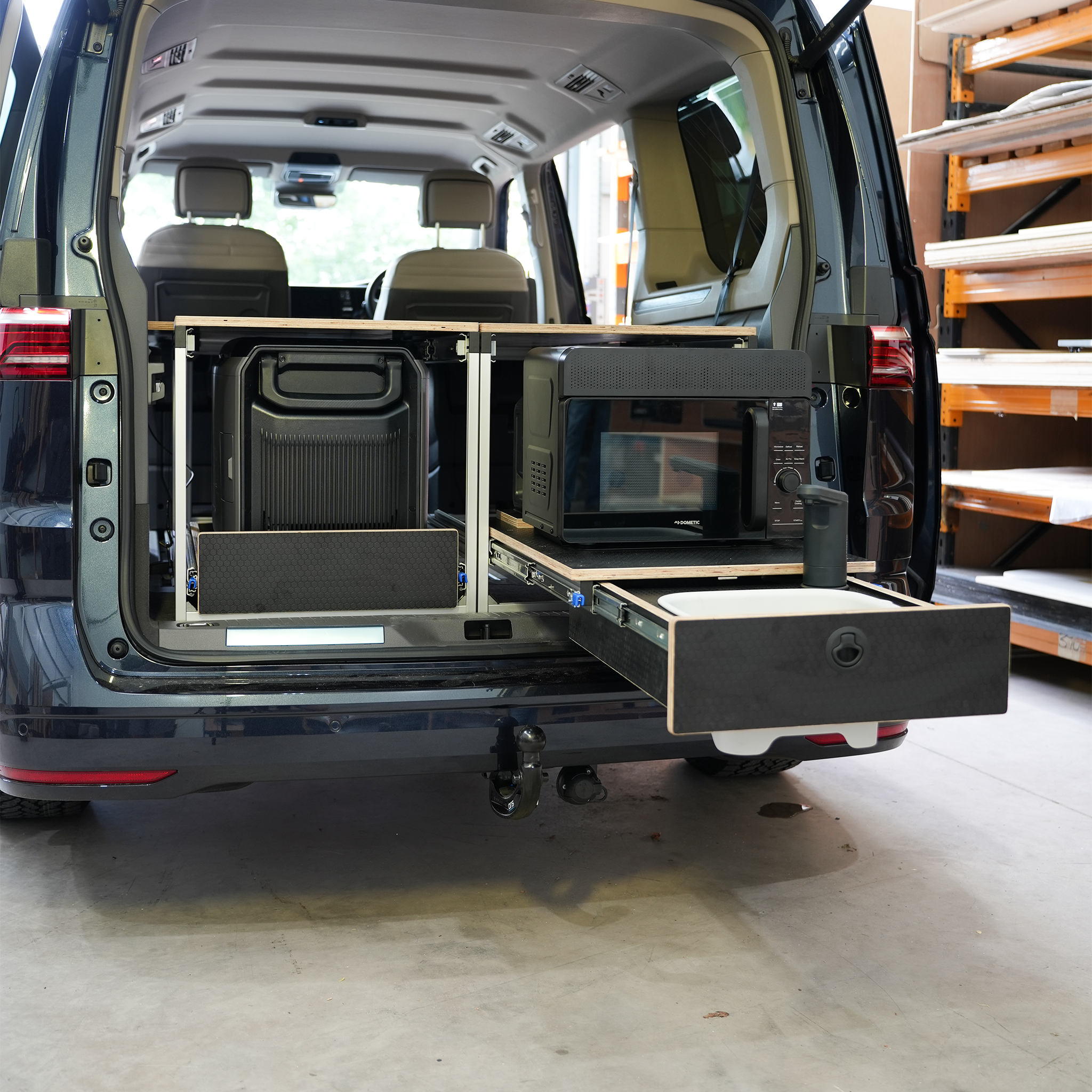 Slide out Campervan Kitchen Pod Kitchen Unit
