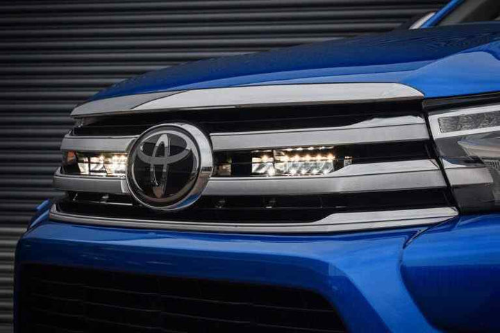 Stealth Toyota Hilux MK8 2015-2020 Twin 10″ Luminous LED Integration Grille Kit – 7,560 Lumens