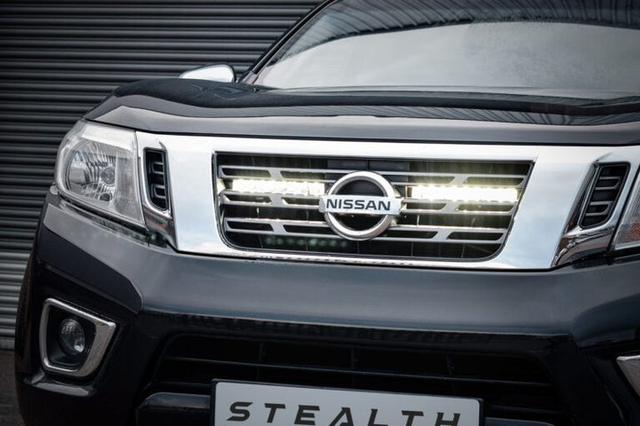 Stealth Nissan Navara D23 2015-2021 Twin 10″ Luminous LED Integration Grille Kit – 7,560 Lumens