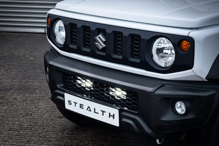 Stealth Suzuki Jimny 2018+ Twin 7″ Luminous LED Integration Grille Kit – 10,080 Lumens