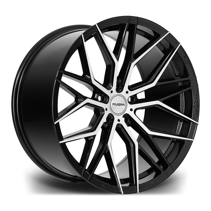 RIVIERA RF101 - BLACK POLISHED Automotive Rims & Wheels Play Dirty   