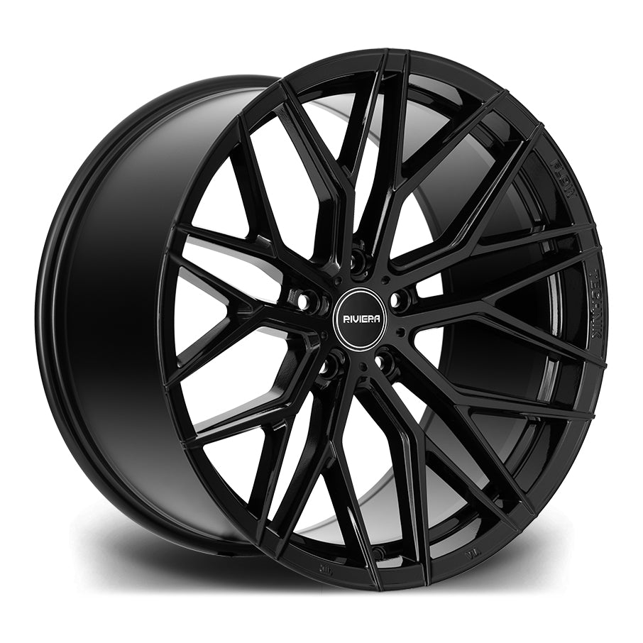 RIVIERA RF101 - GLOSS BLACK Automotive Rims & Wheels Play Dirty   