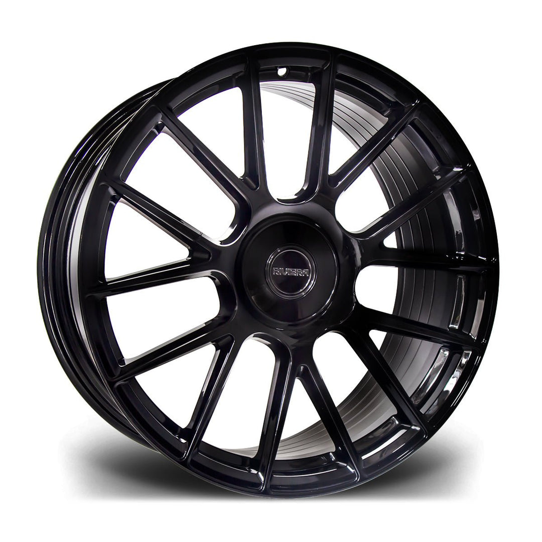 RIVIERA RF104 - GLOSS BLACK Automotive Rims & Wheels Play Dirty   