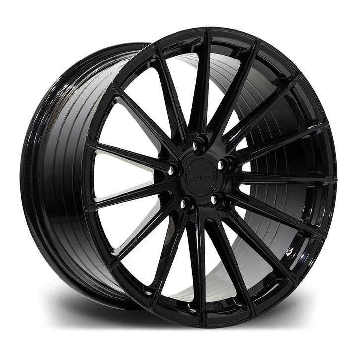 RIVIERA RF105 - GLOSS BLACK Automotive Rims & Wheels Play Dirty   