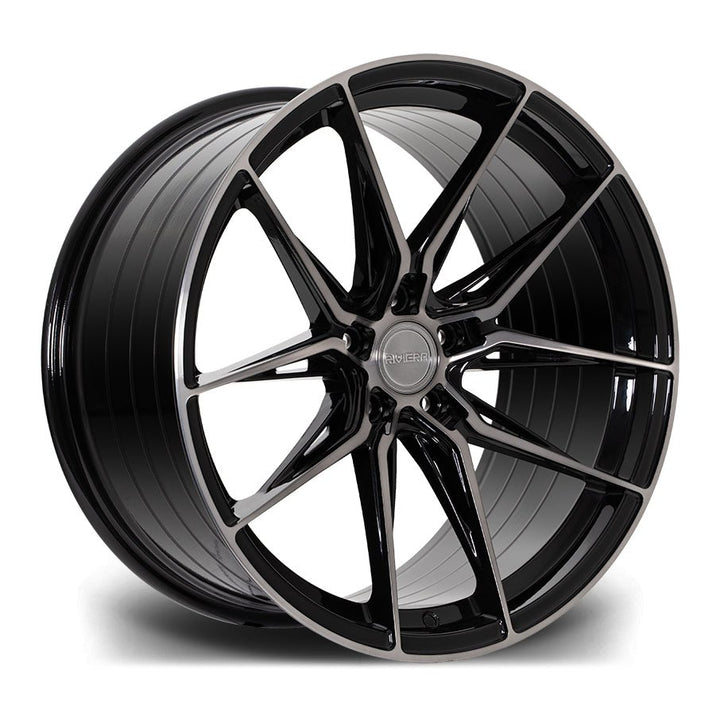 RIVIERA RF107 - BLACK POLISHED DARK TINT Automotive Rims & Wheels Play Dirty   