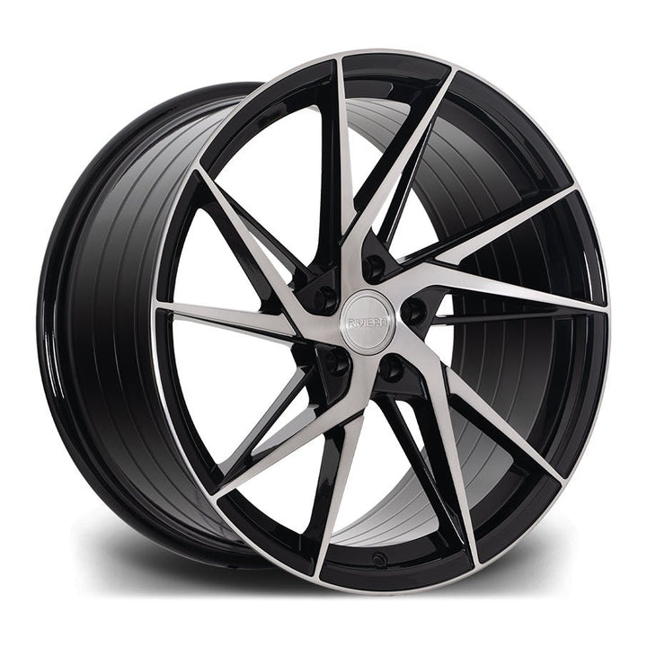 RIVIERA RF109 - BLACK POLISHED DARK TINT Automotive Rims & Wheels Play Dirty   