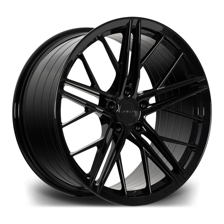 RIVIERA RF4 - GLOSS BLACK Automotive Rims & Wheels Play Dirty   