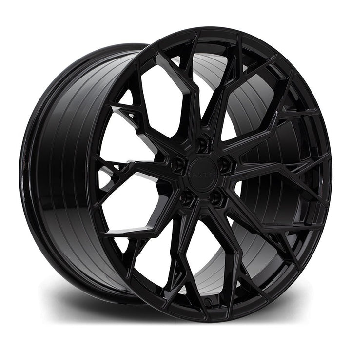 RIVIERA RF5 - GLOSS BLACK Automotive Rims & Wheels Play Dirty   