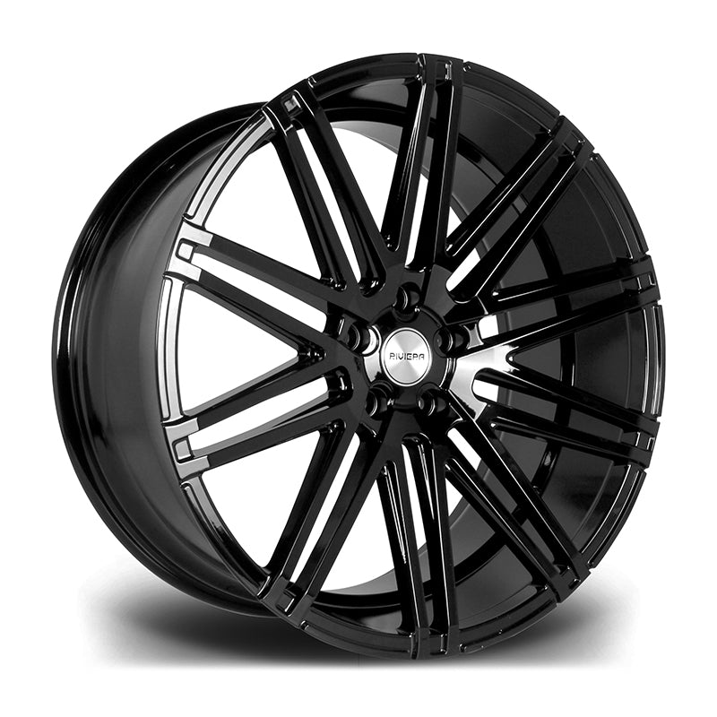 RIVIERA RV120 - GLOSS BLACK Automotive Rims & Wheels Play Dirty   