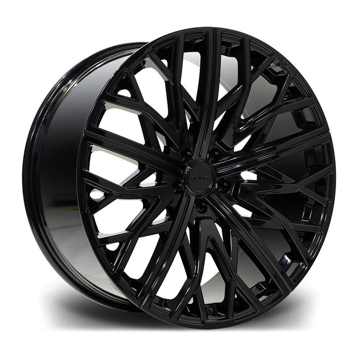 RIVIERA RV131 - GLOSS BLACK Automotive Rims & Wheels Play Dirty   