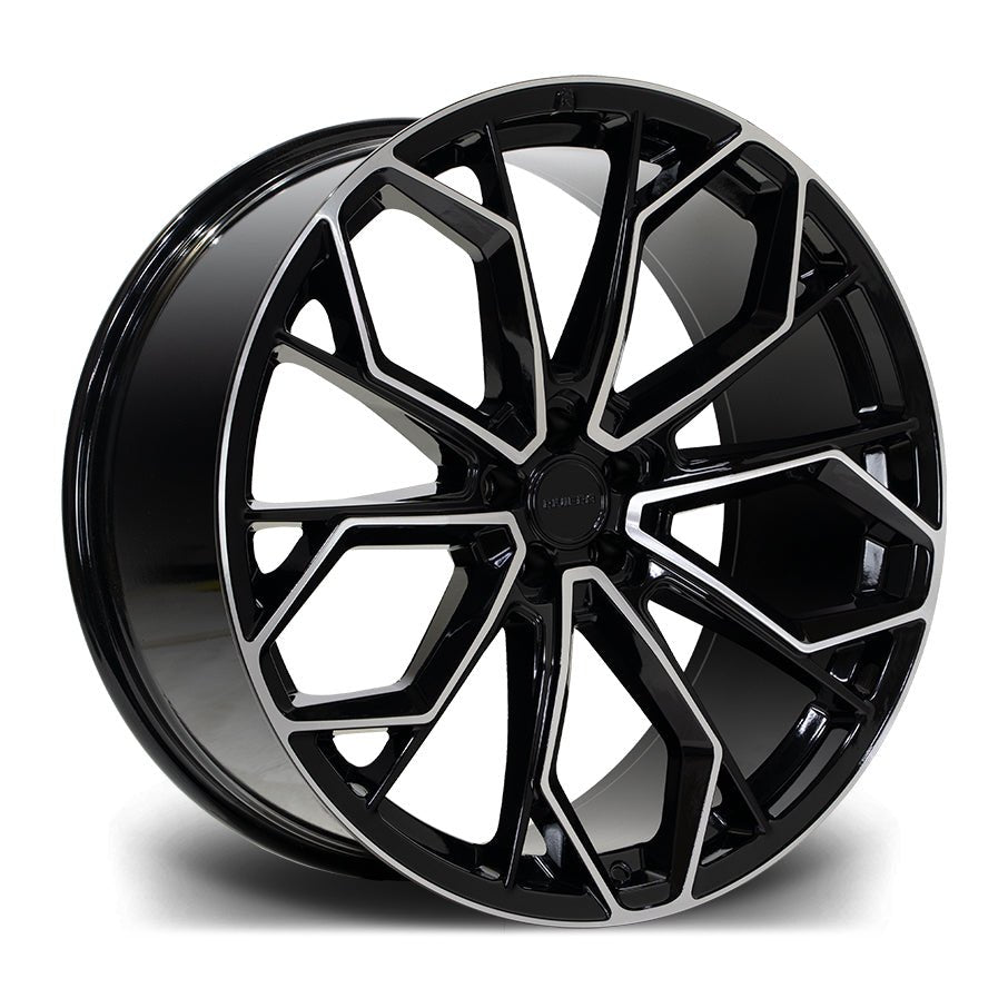 RIVIERA RV133 - BLACK POLISHED Automotive Rims & Wheels Play Dirty   