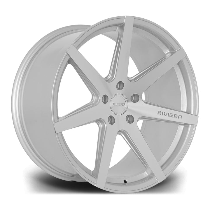 RIVIERA RV177 - SILVER POLISHED Automotive Rims & Wheels Play Dirty   