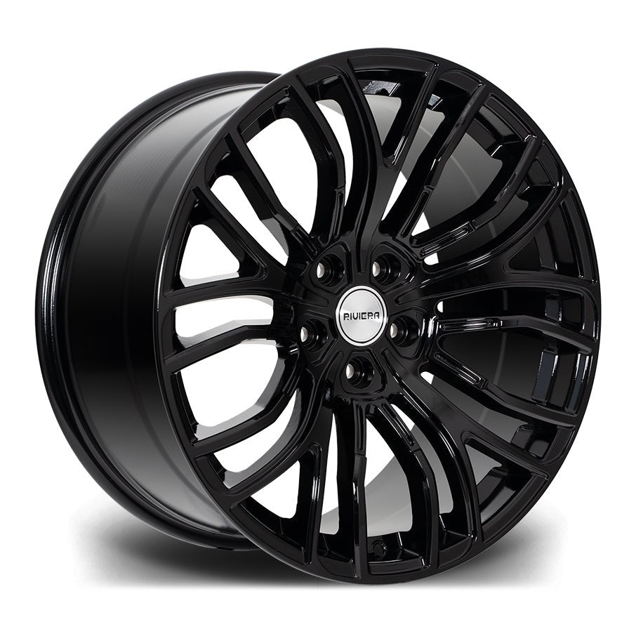 RIVIERA RV191 - GLOSS BLACK Automotive Rims & Wheels Play Dirty   