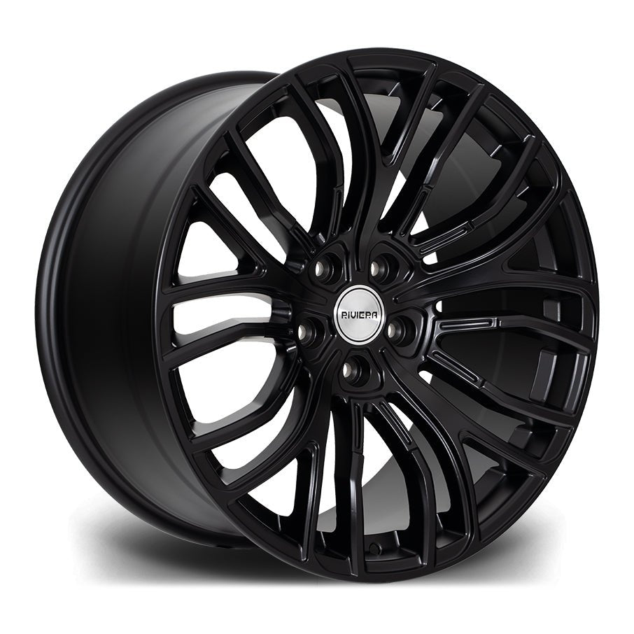 RIVIERA RV191 - SATIN BLACK Automotive Rims & Wheels Play Dirty   