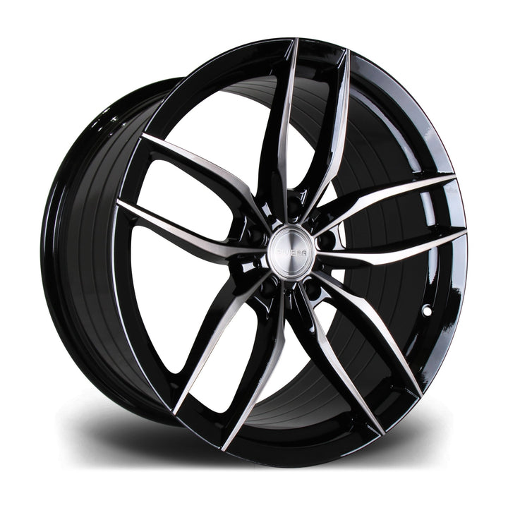 RIVIERA RV195 - BLACK POLISHED DARK TINT Automotive Rims & Wheels Play Dirty   