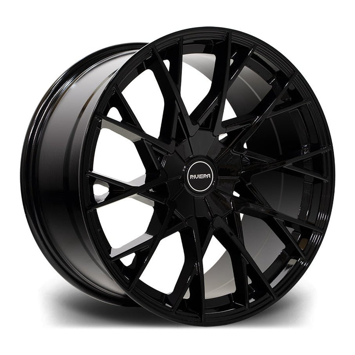 RIVIERA RV197 - GLOSS BLACK Automotive Rims & Wheels Play Dirty   