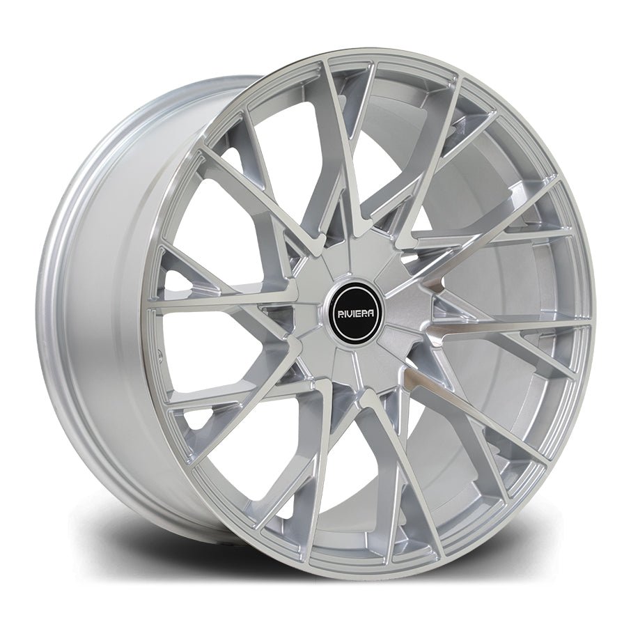 RIVIERA RV197 - SILVER POLISHED Automotive Rims & Wheels Play Dirty   