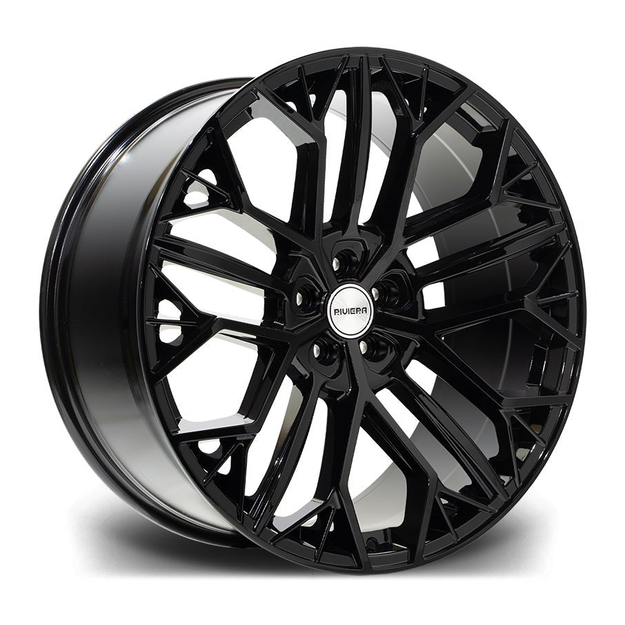 RIVIERA RV198 - GLOSS BLACK Automotive Rims & Wheels Play Dirty   