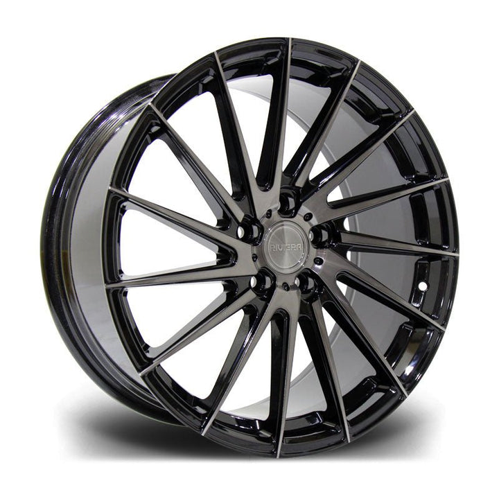 RIVIERA RV199 - BLACK POLISHED DARK TINT Automotive Rims & Wheels Play Dirty   