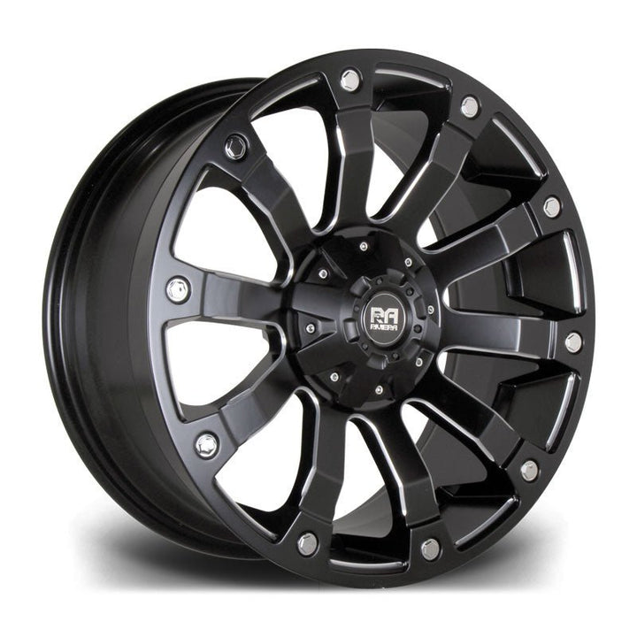 RIVIERA XTREME RX500 - BLACK POLISHED Automotive Rims & Wheels Play Dirty   