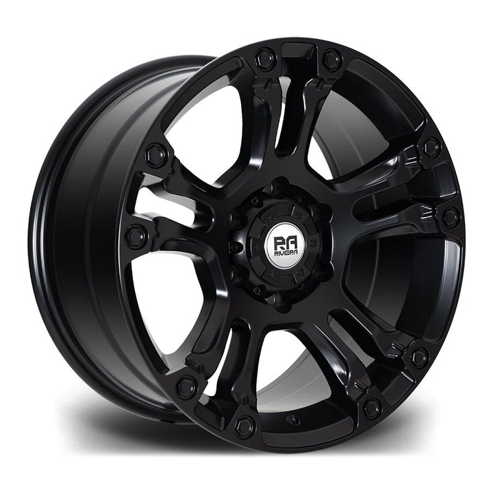 RIVIERA XTREME RX980 - SATIN BLACK Automotive Rims & Wheels Play Dirty   