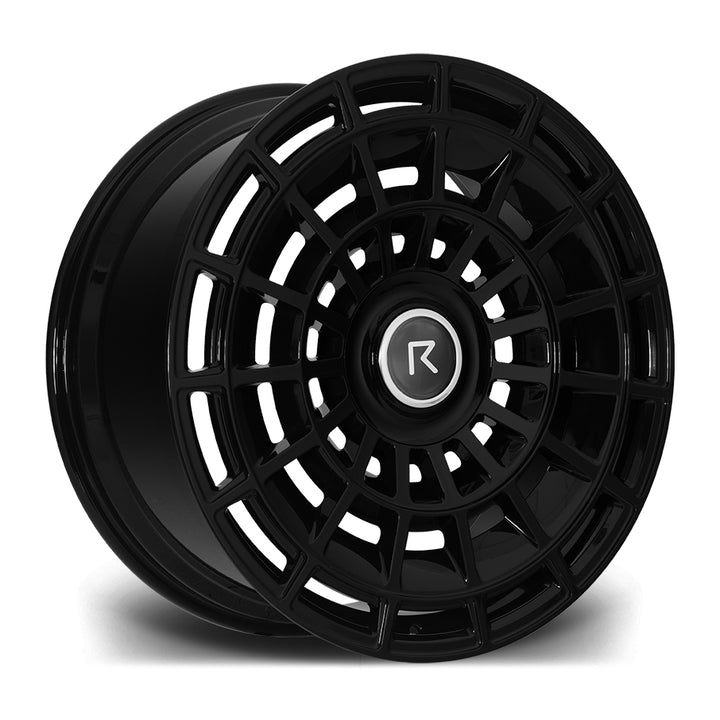 RIVIERA FG7 - GLOSS BLACK Automotive Rims & Wheels Play Dirty   