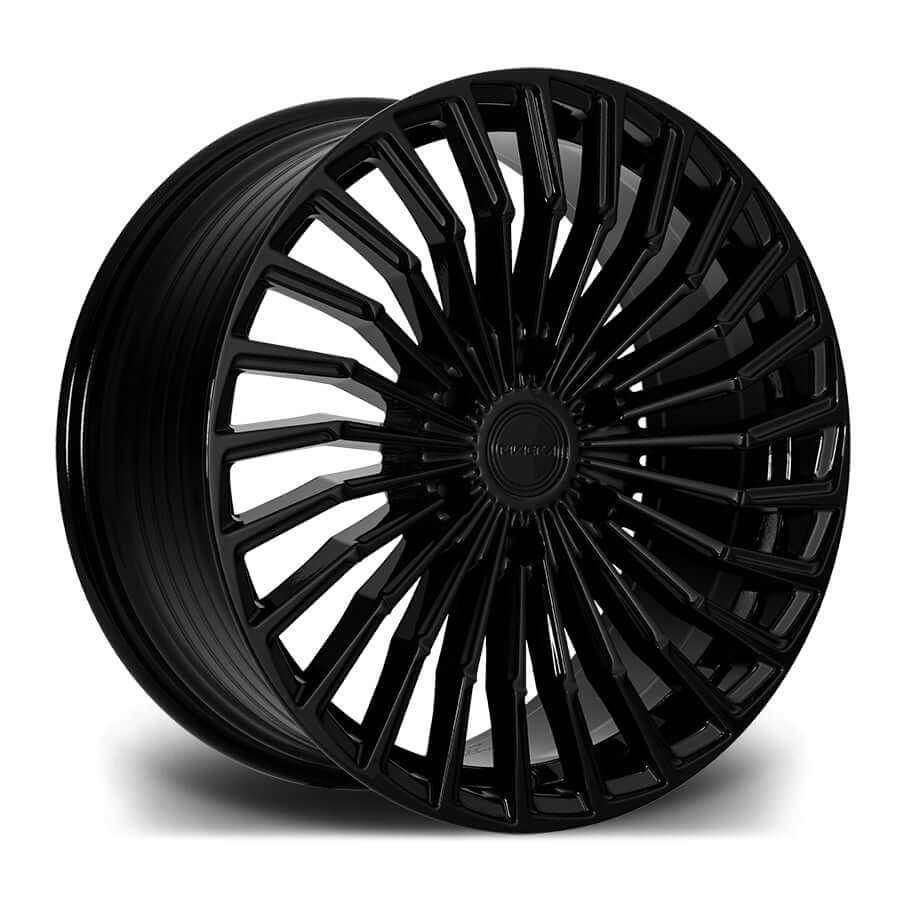 RIVIERA RF15 - GLOSS BLACK Automotive Rims & Wheels Play Dirty   