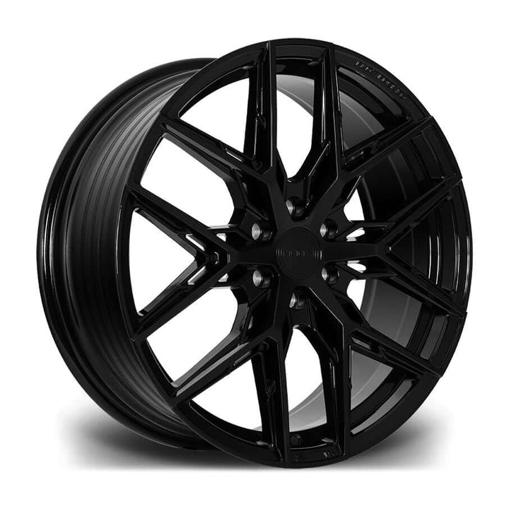 RIVIERA RF16 - GLOSS BLACK Automotive Rims & Wheels Play Dirty   