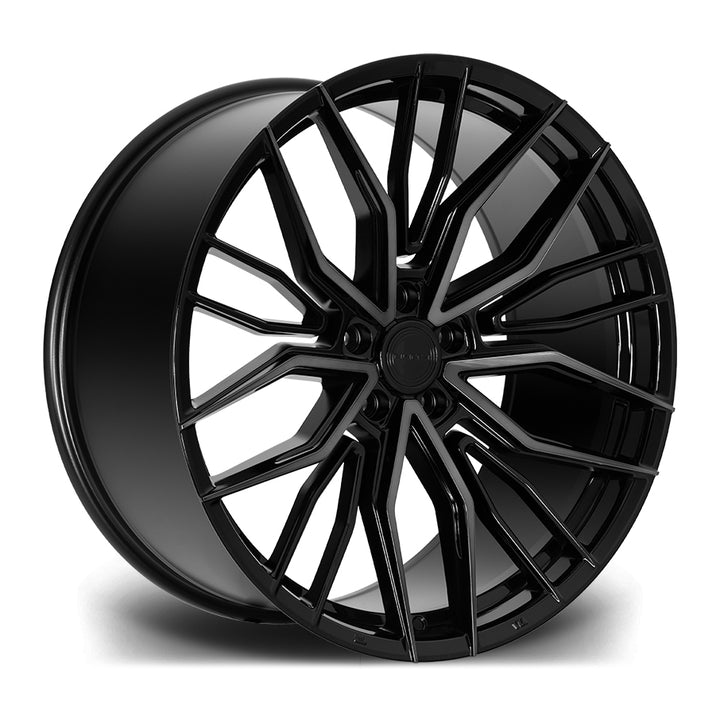 RIVIERA RF9 - BLACK POLISHED DARK TINT Automotive Rims & Wheels Play Dirty   