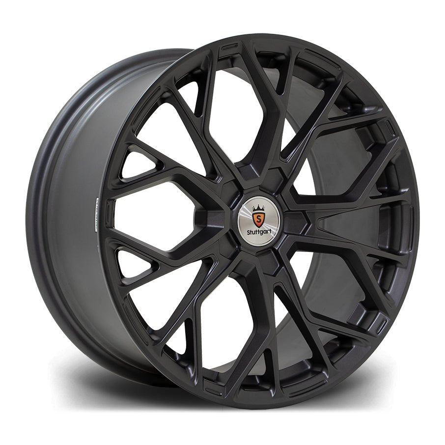 STUTTGART SF12 - MATT GUNMETAL Automotive Rims & Wheels Play Dirty   