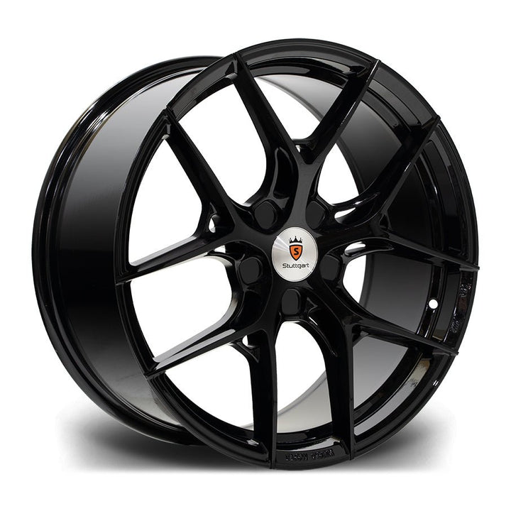 STUTTGART SF13 - GLOSS BLACK Automotive Rims & Wheels Play Dirty   