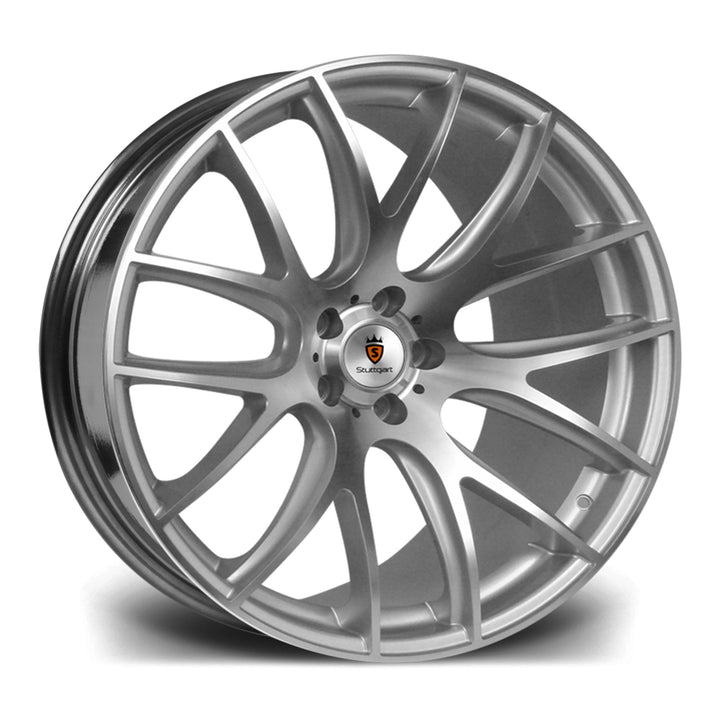 STUTTGART ST3 - SILVER POLISHED Automotive Rims & Wheels Play Dirty   