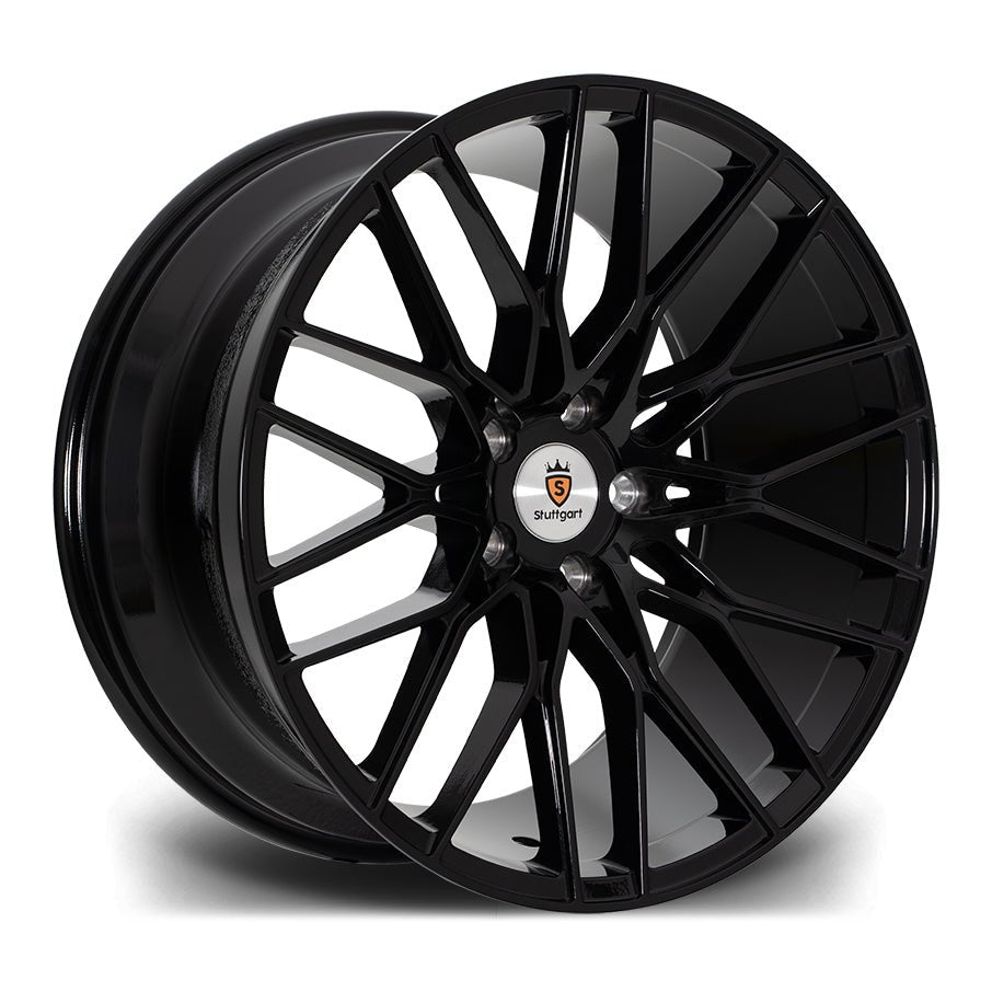 STUTTGART ST8 - GLOSS BLACK Automotive Rims & Wheels Play Dirty   