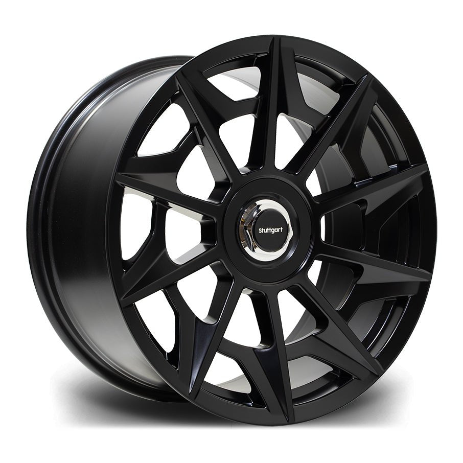 STUTTGART SVT - MATT BLACK Automotive Rims & Wheels Play Dirty   