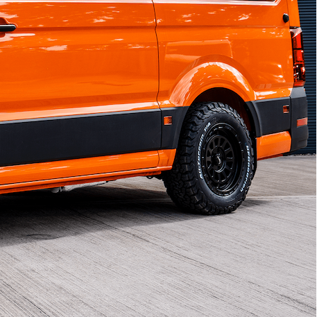 Swamper Alloy Kit (Transporter / MAN TGE / Crafter) 17" Rogue CC1 & BF Goodrich All Terrain (4 x alloys)
