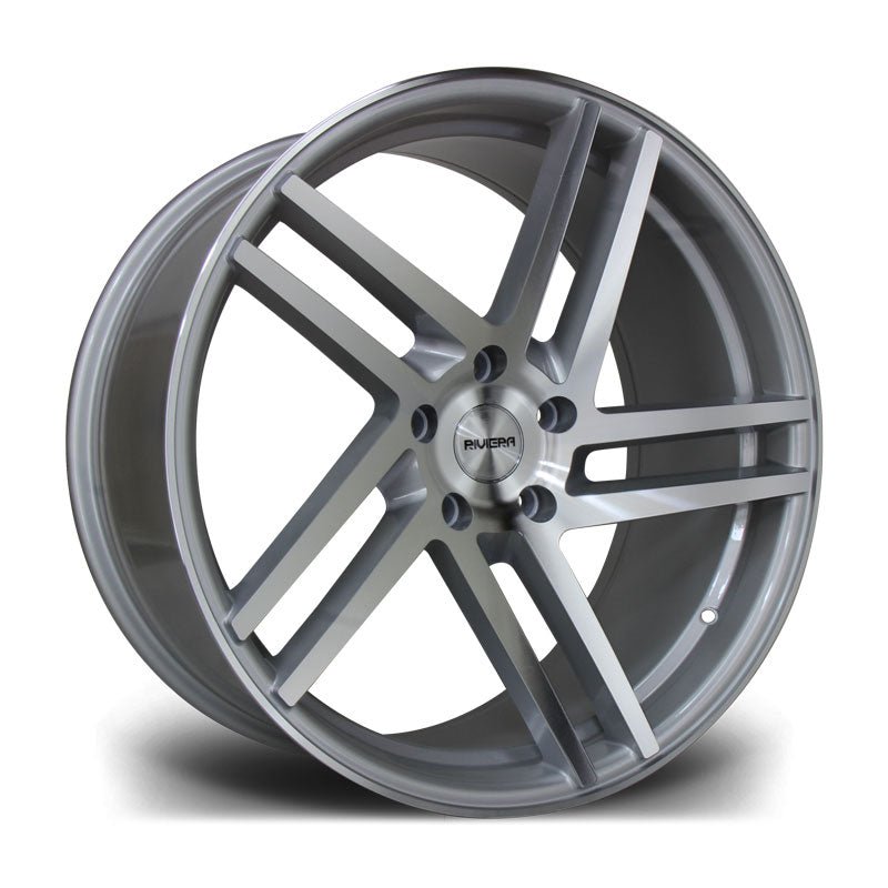 RIVIERA TWIST - MACHINED SILVER Automotive Rims & Wheels Play Dirty   