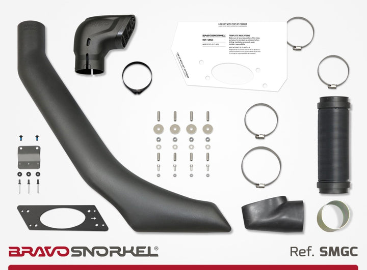 Bravo Snorkel for Mercedes G Class W460 / 461 / 463 (1979 - 2018)