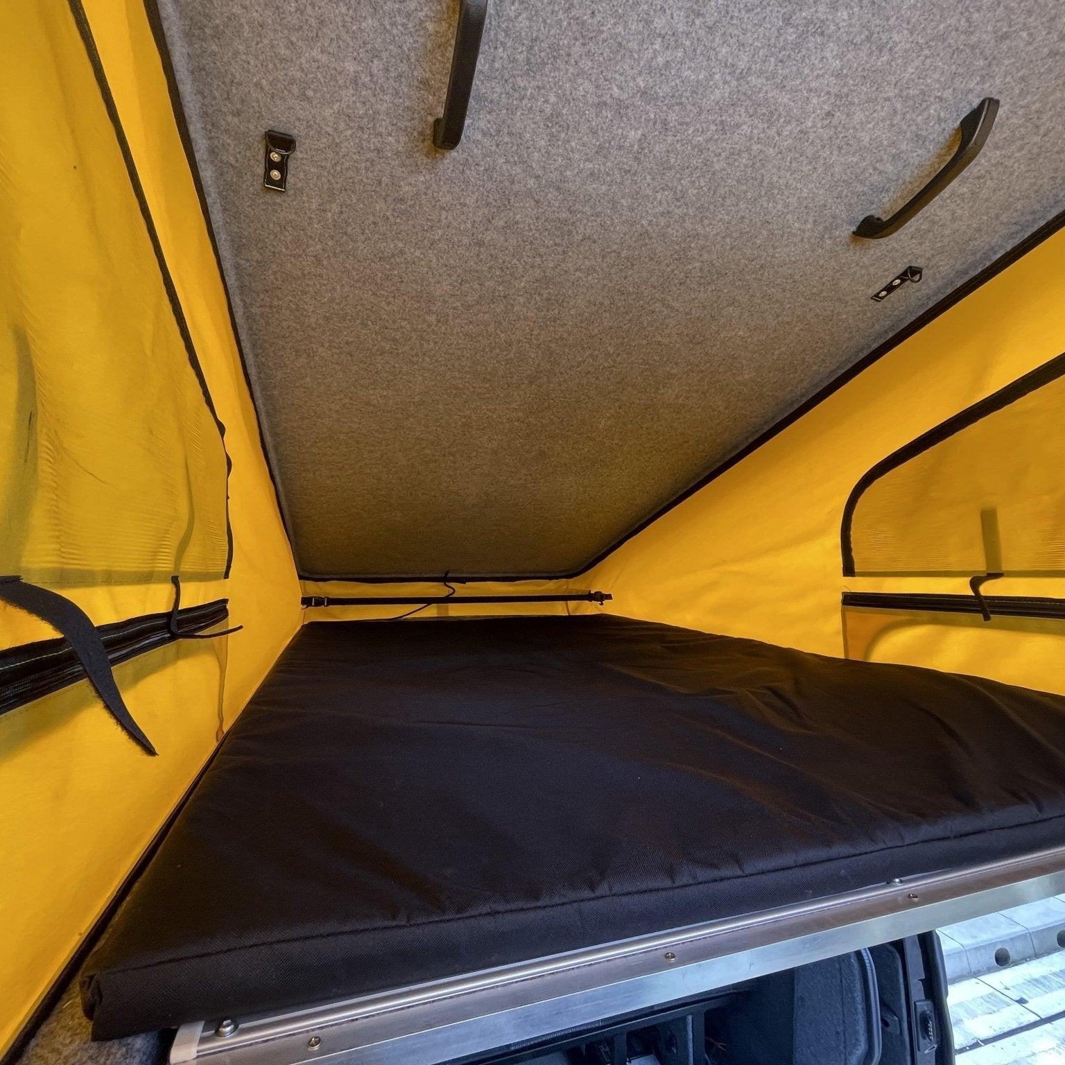 Campervan Pop Top Roof Mattress  Play Dirty Economy Standard Cover 