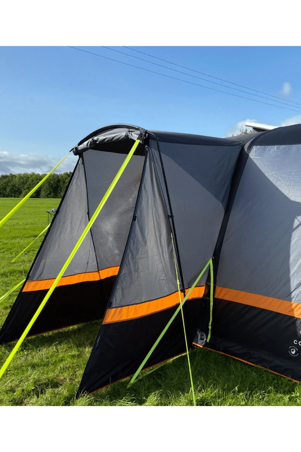 Cocoon Breeze v2 Campervan Awning (Charcoal/Orange)