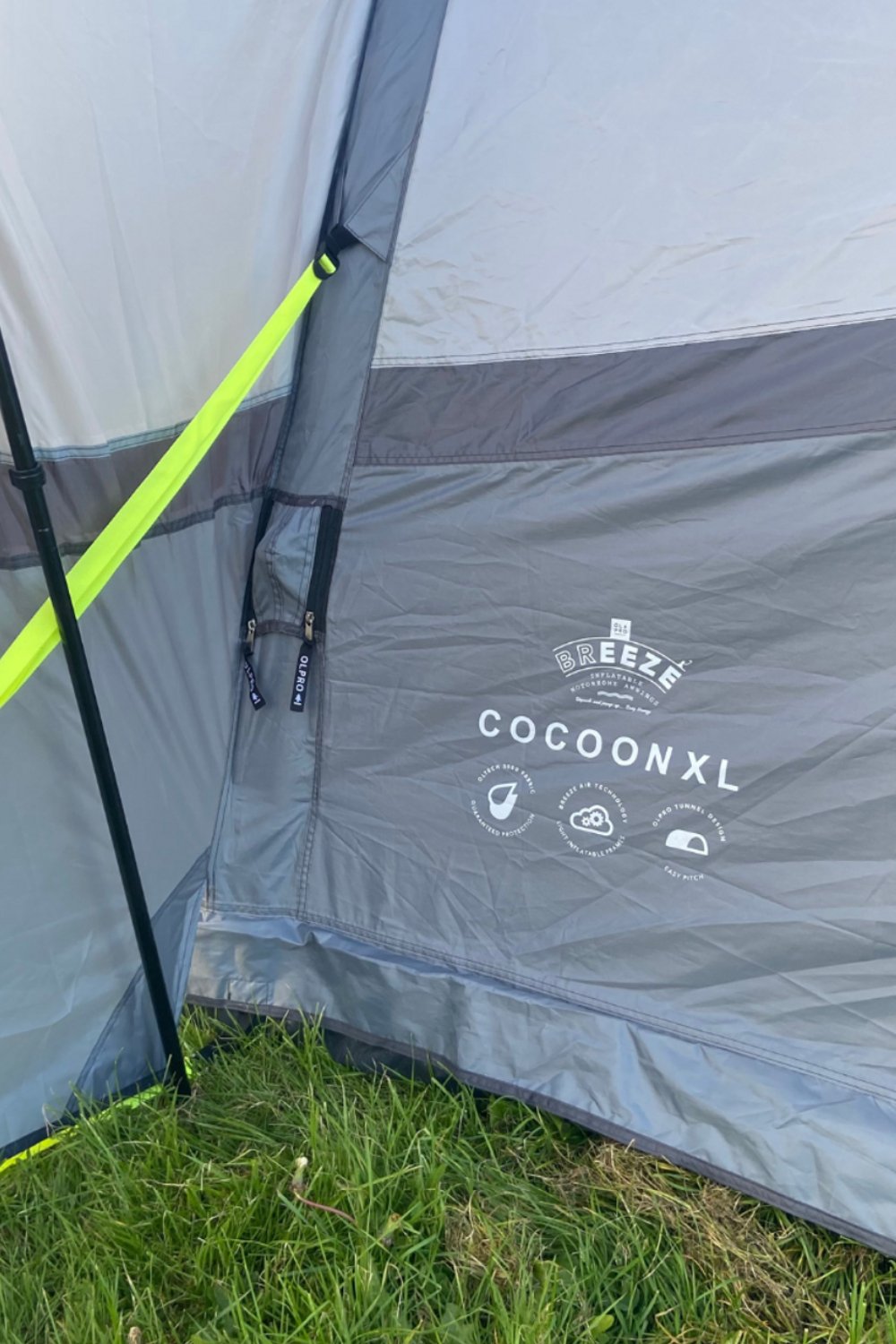 Cocoon Breeze XL v2 Motorhome Awning (Grey)