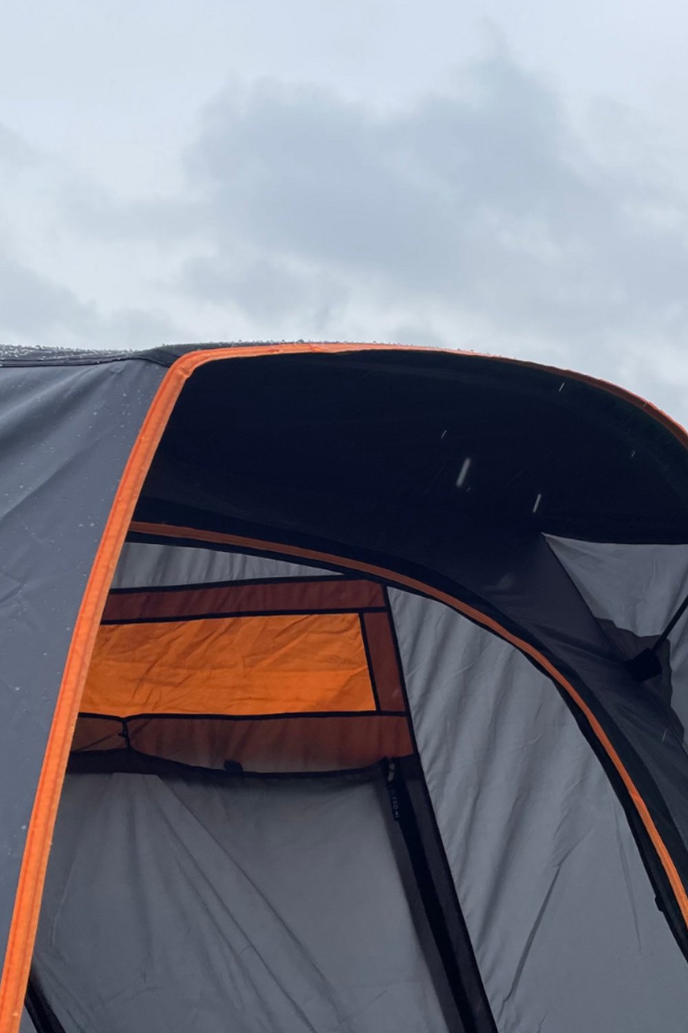 Cubo Breeze v2 Campervan Awning - Charcoal & Orange