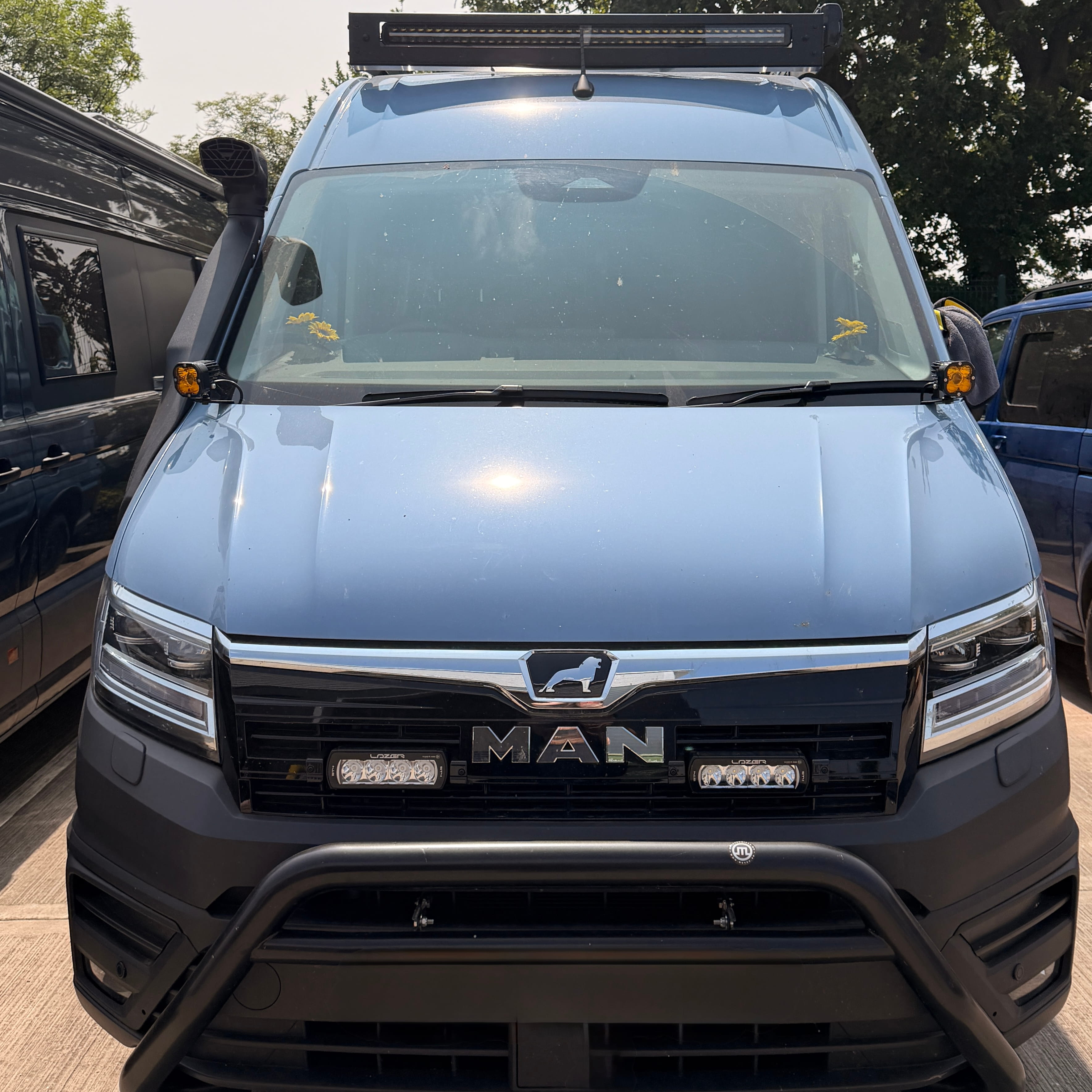Ditch Light Brackets VW Crafter & MAN TGE (2018+)