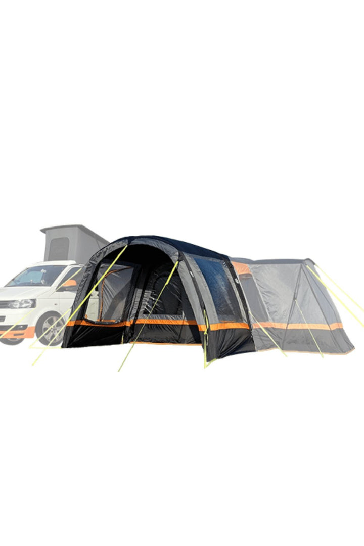 Cocoon Breeze Campervan Awning Extension - Charcoal & Orange