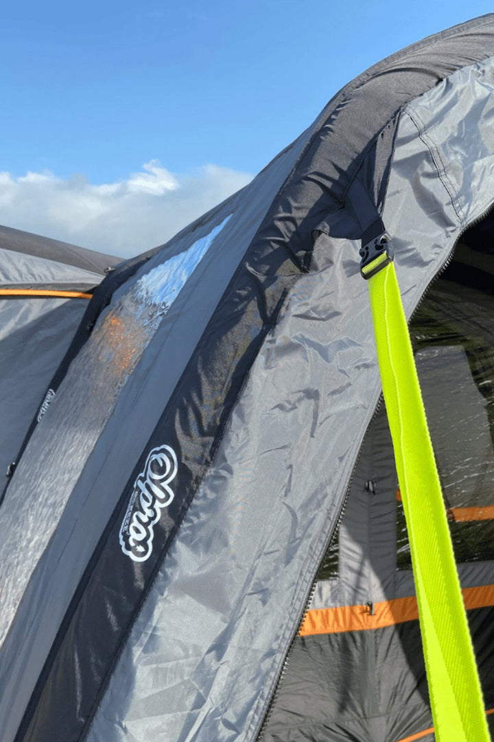 Cocoon Breeze Campervan Awning Extension - Charcoal & Orange