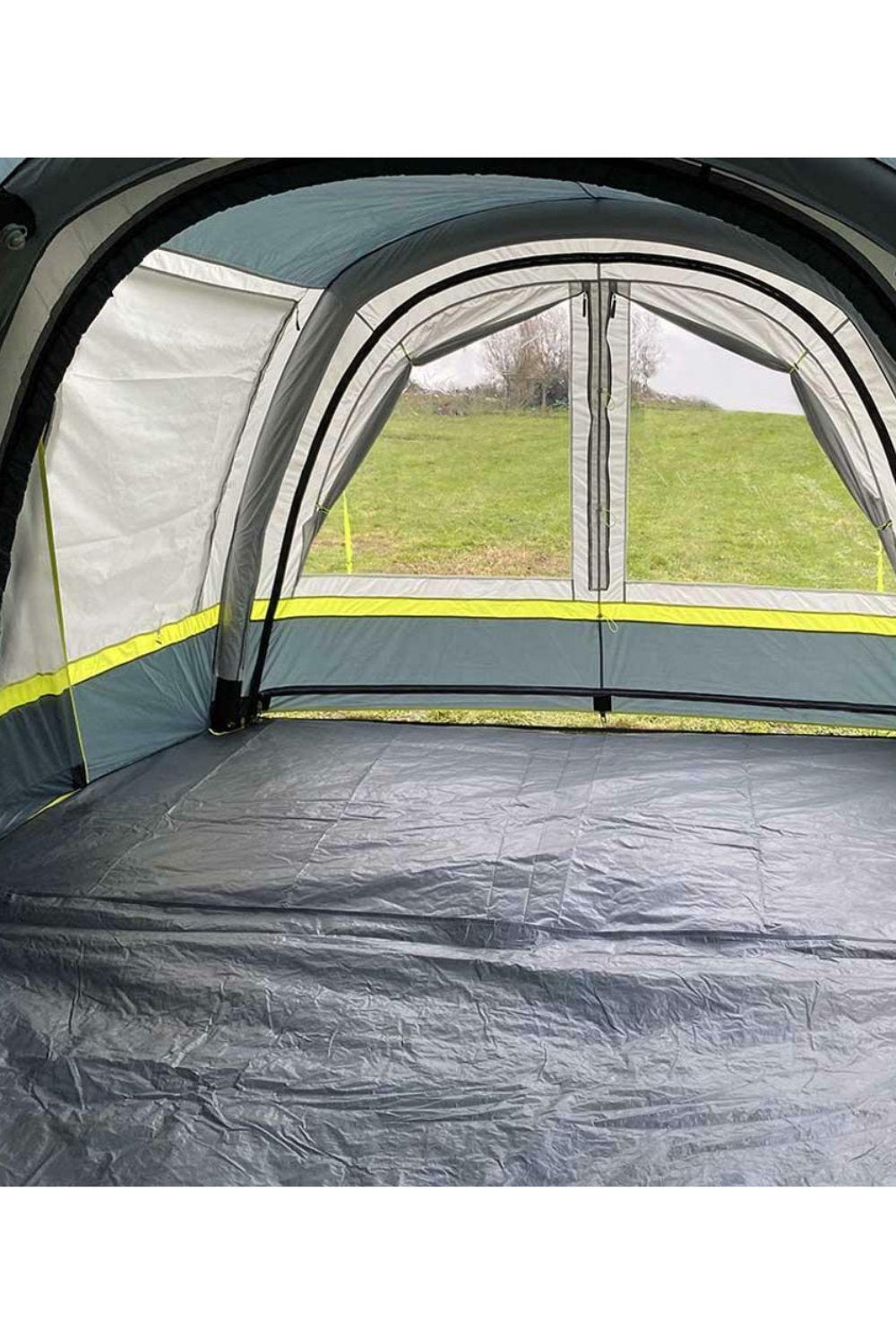 Cocoon Breeze Campervan Awning Extension - Lime & Grey