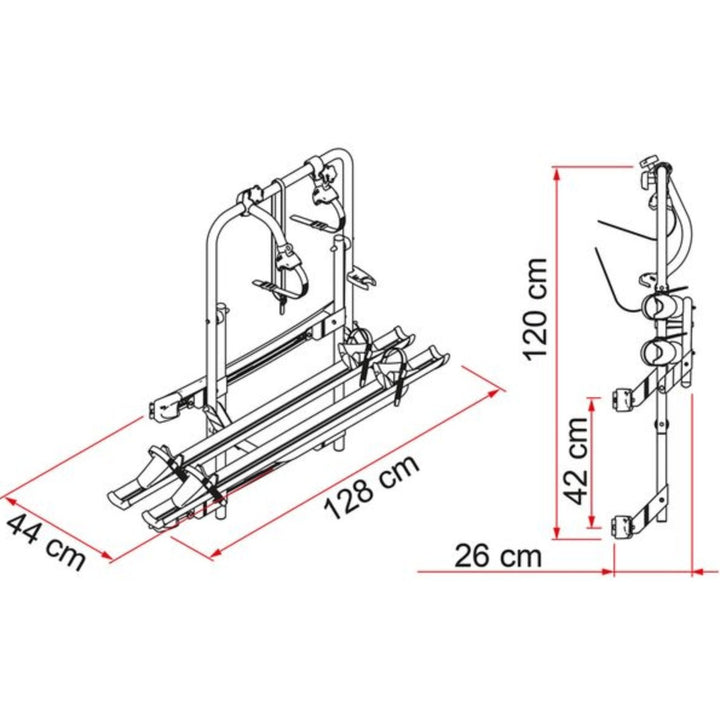 Fiamma Carry-Bike 200DJ for Mercedes Sprinter (2006 onwards)