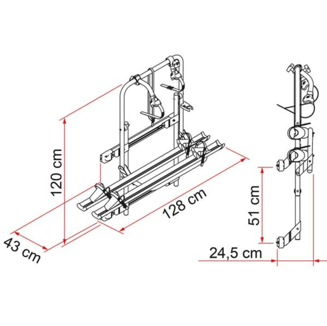 Fiamma Carry-Bike 200DJ for Fiat Ducato (2001-2006)