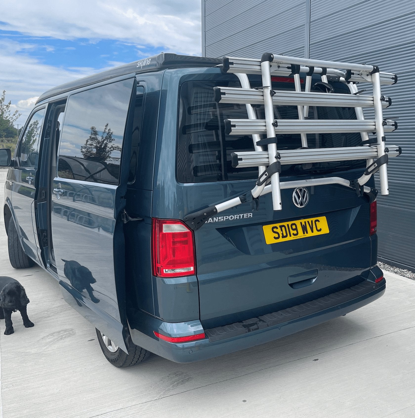 Bike rack for van tailgate online