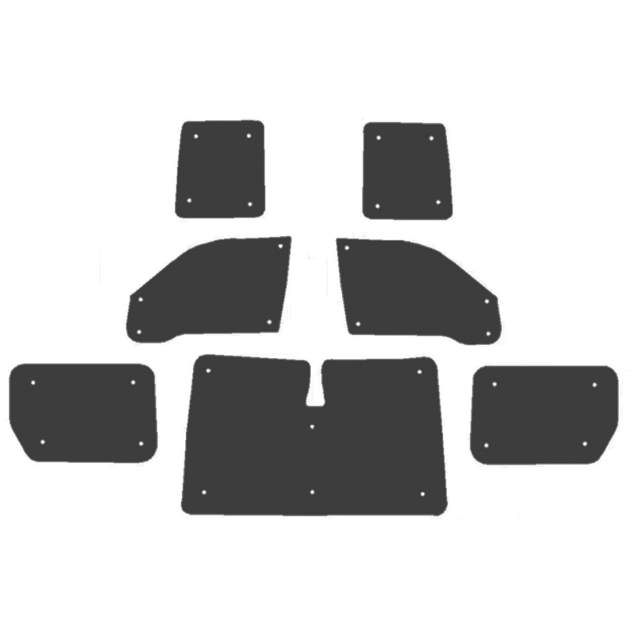 Ford Transit Connect Internal Thermal Campervan Blinds